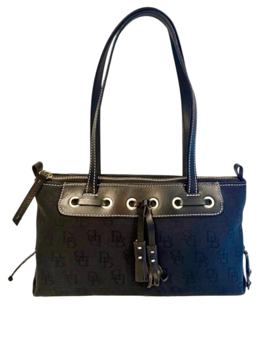 Dooney & Bourke Mini Tassel Small Shoulder Bag Vintage Y2K 